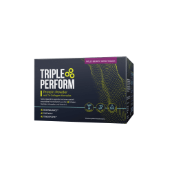 Triple Perform 1-Month Protein Powder with Tri-Collagen Complex - 30x23,7g - Wild Berry