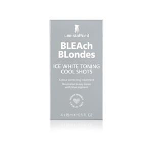 Lee Stafford Bleach Blondes Ice White Coole Shots 4 x