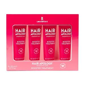 Lee Stafford Hair Apology Intensive Care Booster Treatment Masks 4 x 20ml