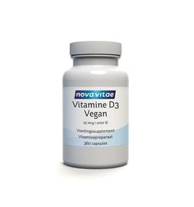 Nova Vitae Vitamine D3 1000IE/25mcg vegan