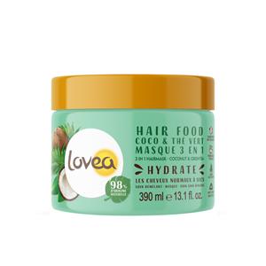 Lovea Kokos en Groene Thee 3-in-1 Haarmasker 390 ml