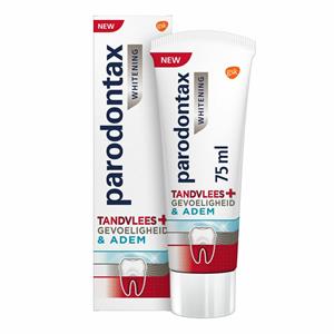 Parodontax Tandpasta Tandvlees + Gevoeligheid&Adem Whitening 75 ml