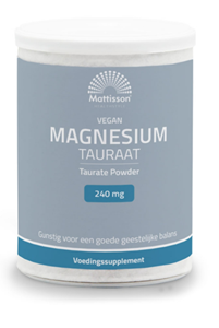 Mattisson HealthStyle Mattisson Vegan Magnesium Tauraat
