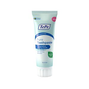 TePe Pure tandpasta sensitive peppermint 75 ml