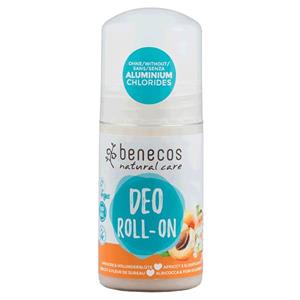 Benecos Deodorant roll on abrikoos & vlierbes