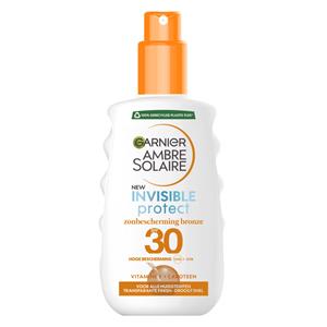 Garnier Ambre Solaire Invisible Protect Refresh Transparante Bronze Zonnebrandspray SPF30 - 200 ml