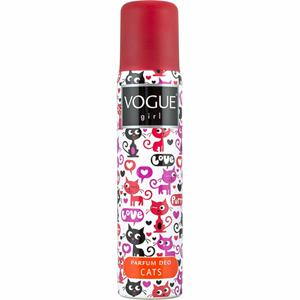 Vogue Deodorant spray girl cats