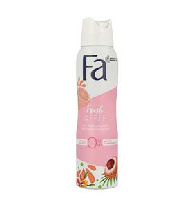 FA Deodorant spray fresh & free grapefruit & lychee