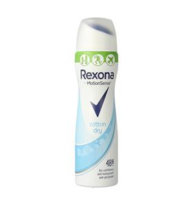 Rexona Deodorant spray compressed dry cotton