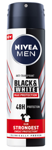 Nivea Men Black & White Max Protection Anti-transpirant Spray