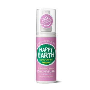Happy Earth Pure deodorant spray lavender ylang