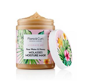 Flora & Curl Flora & Curl Rose Water And Honey Molasses Moisture Mask 300 ml