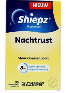 Shiepz Slow Release Nachtrust 8 Uur Tabletten