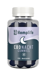 Hemplife CBD + Melatonine Nacht Gummies