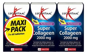 Lucovitaal Super collageen 2000mg 3-pack 3 x 60tb