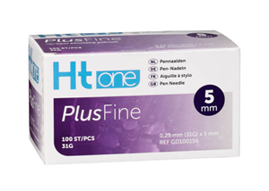 Ht One PlusFine Pennaalden 5 mm 31G