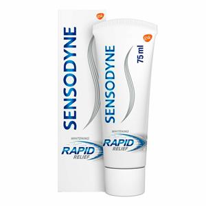 Sensodyne Tandpasta rapid relief whitening