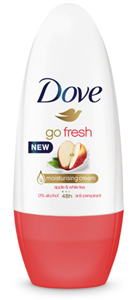 Dove Anti-transpirant deodorant roller go fresh apple & white tea 50ml