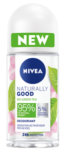 Nivea Deoroller naturally good bio green tea 50ml