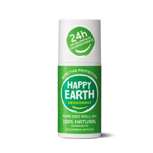 Happy Earth Pure deo roll-on cucumber matcha 75ml