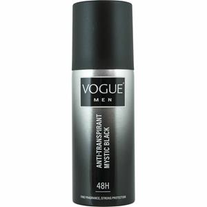 Vogue For men anti-transpirant mystic black deodorant 150ml