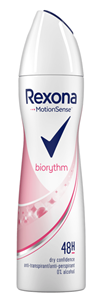 Rexona Deodorant spray biorythm 150ml