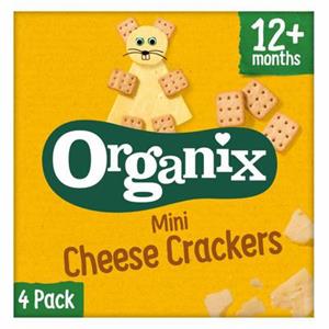 Organix Goodies Kaas crackers mini 12+ bio 80g