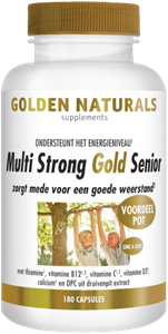 Golden Naturals Multi strong gold senior 180 capsules