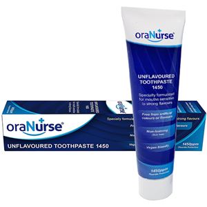 OraNurse Unflavoured Toothpaste 1450ppm - 50 ml