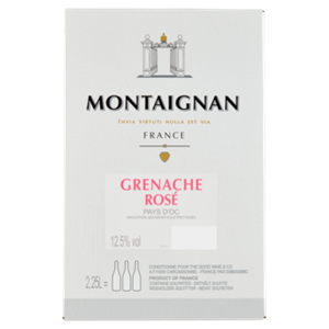 MONTAIGNAN ontaignan Grenache Rose Box 2, 25L bij Jumbo