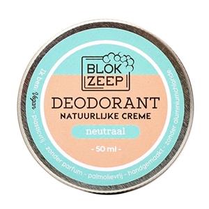 Blokzeep Natuurlijke Deocreme Neutraal