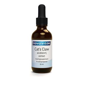 Nova Vitae Cat's Claw Extract Alcoholvrij, 60 ml