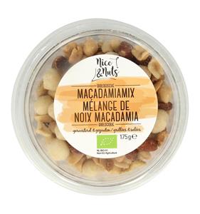 Nice & Nuts Macadamia mix met zeezout bio