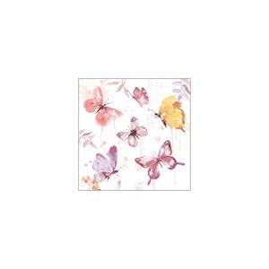 Ambiente Servetten Butterfly Collection Rose 25x25cm