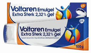 Voltaren Emulgel extra sterk 2,32% gel 100gr