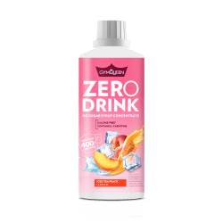 GYMQUEEN Zero Drink - 1000ml - Pfirsich-Eistee