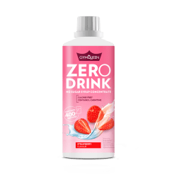 GYMQUEEN Zero Drink - 1000ml - Erdbeere