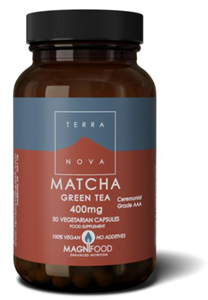 Terranova Matcha green tea 400mg 50ca