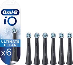 Oral-B Opzetborstels iO Ultimate Clean Zwart 6 stuks