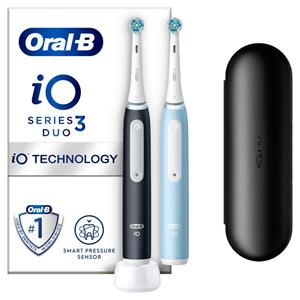 Oral-B Elektrische Tandenborstel iO 3 Duo Black/Blue 1 set