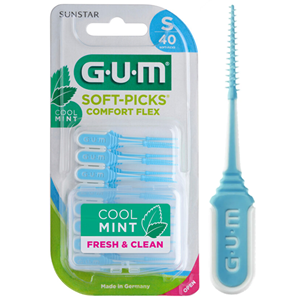 GUM Soft-Picks Comfort Flex Cool Mint Small - 40 stuks
