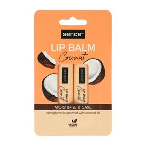 3x Sence Lippenbalsem Coconut 2 stuks