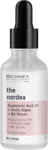 Bionnex Nordea hyaluronic acid 2% + arctic algae + b5 serum 30ml
