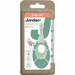 Jordan 3x  Tandenborstel Green Clean Step 1 Baby (0-2 jaar)