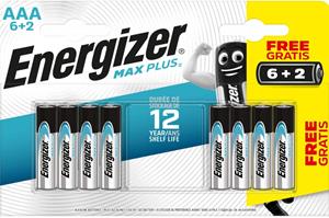 Energizer AAA Max Plus Alkaline 8x