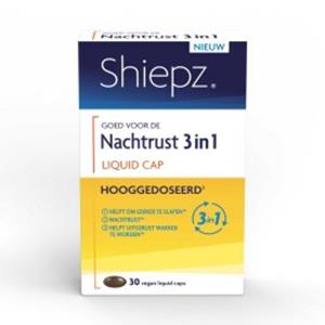 Shiepz Nachtrust 3 in 1 Hooggedoseerd 30 capsules