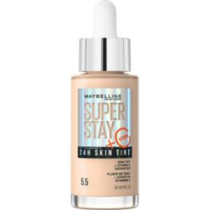 2x Maybelline SuperStay 24H Skin Tint Foundation 5.5 30 ml