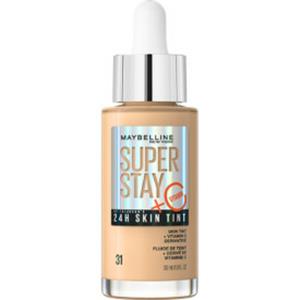 Maybelline Super Stay up to 24H Skin Tint Foundation + Vitamin C 30ml (Various Shades) - 34