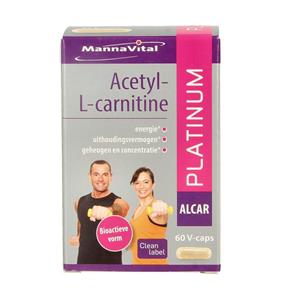 Mannavital Acetyl-l-carnitine platinum