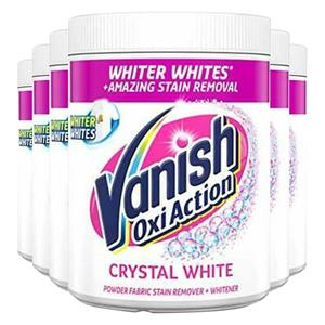 6x Vanish Oxi Action Base Poeder Crystal White - Witte was 1 kg